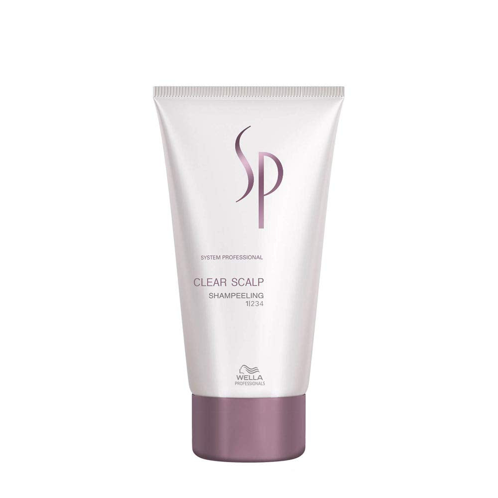 Wella Professionals SP Clear Scalp Shampeeling for Dandruff and Stubborn Scalp