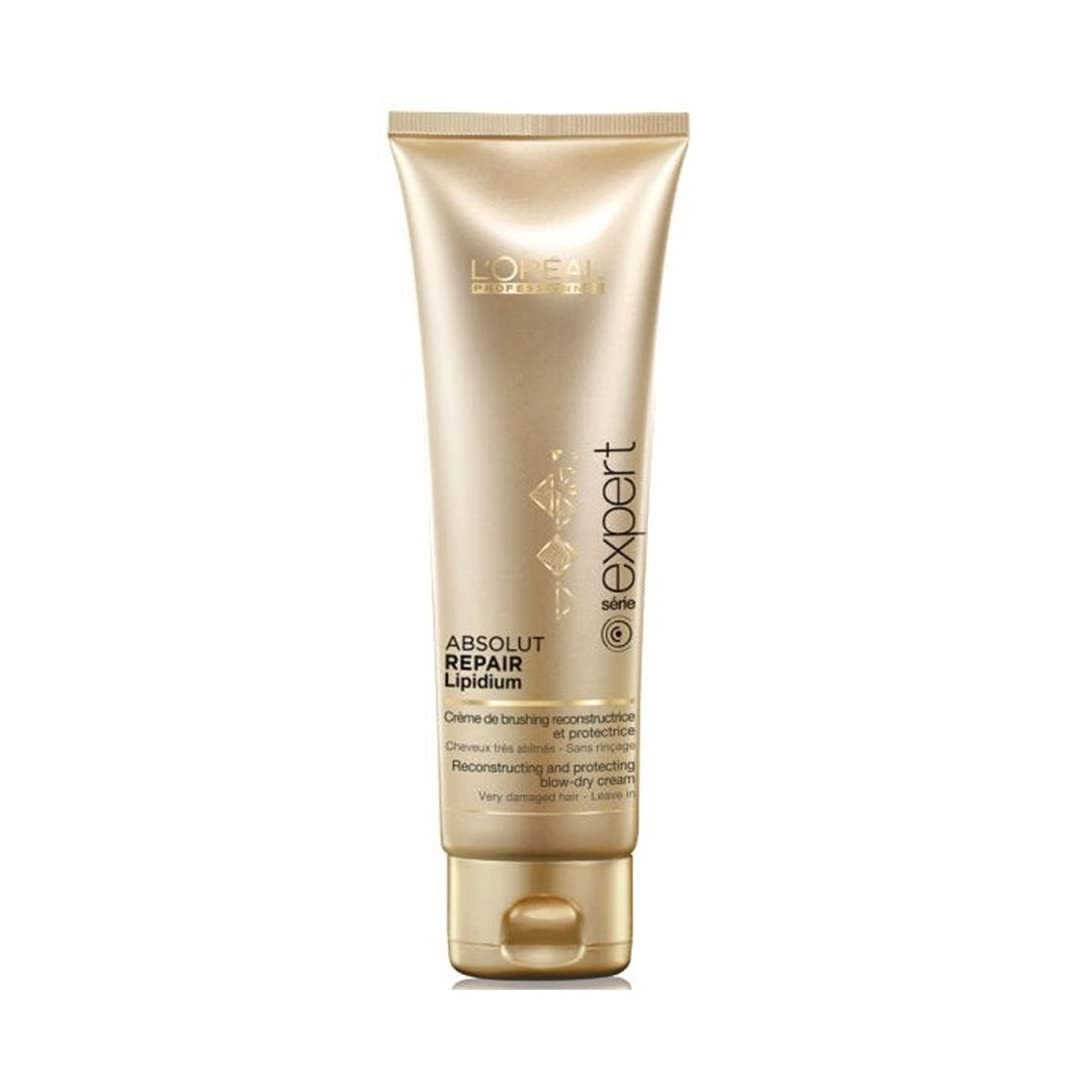 L'Oreal Professional Serie Expert Absolut Repair Lipidium Reconstructing and Protecting Blow-Dry Cream 4.2 Oz