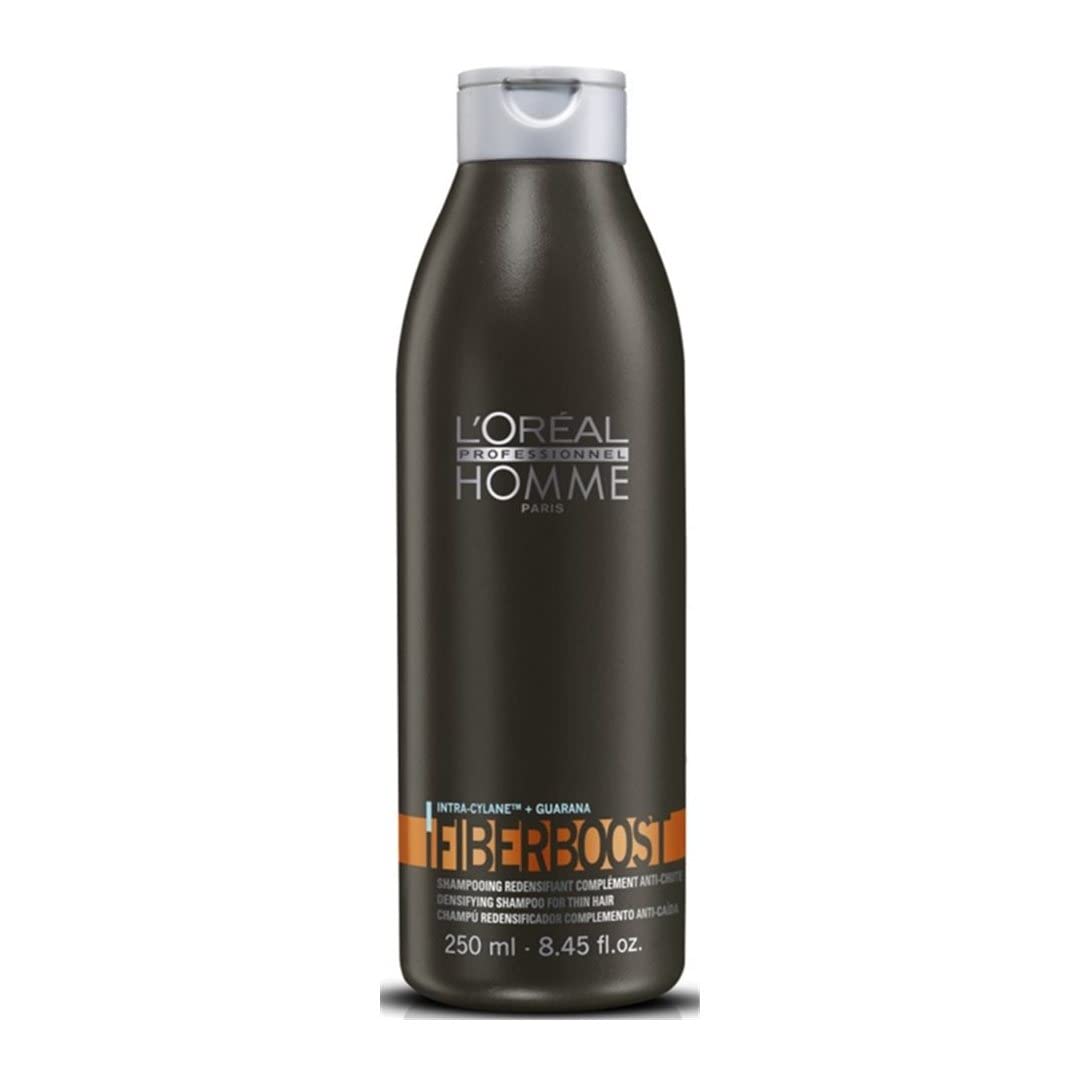 L'Oreal Paris Homme Fiber Boost Shampoo,8.45oz