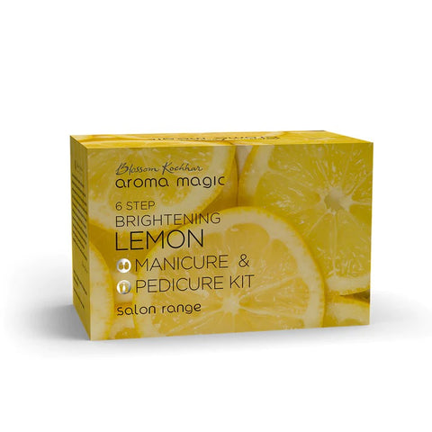 Aroma Magic Brightening Lemon Manicure & Pedicure Kit