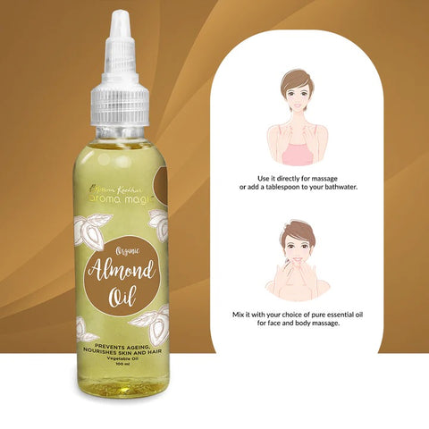 Aroma Magic Organic Almond Oil