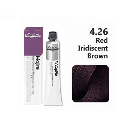 L'oreal Professionnel Paris Majirel - 4.26 (Red Iridiscent Brown)