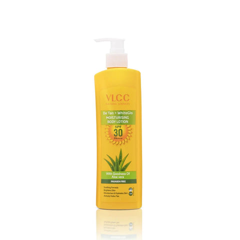 VLCC De Tan Plus White Glow Moisturising Body Lotion & Matte Look SPF 30 PA ++ Sunscreen