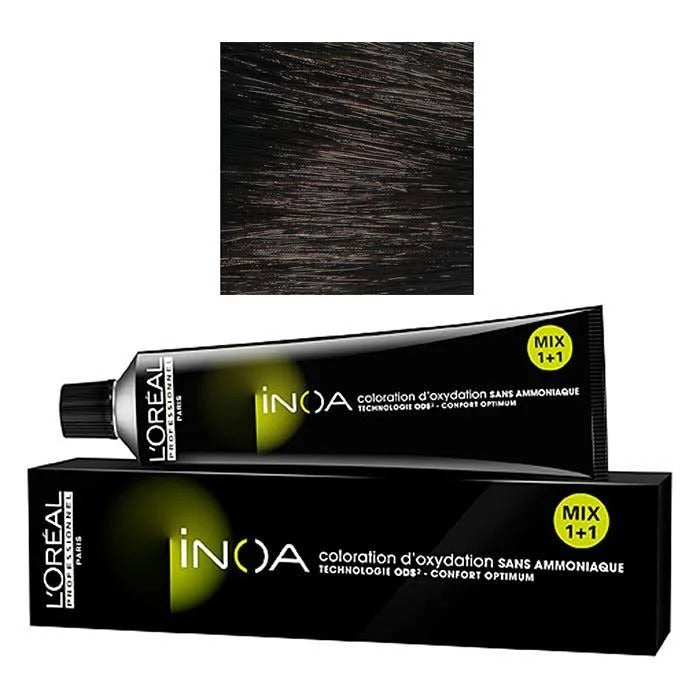 L'Oreal Inoa 4.0 Brown Ammonia Free Hair Color by Loreal Professional