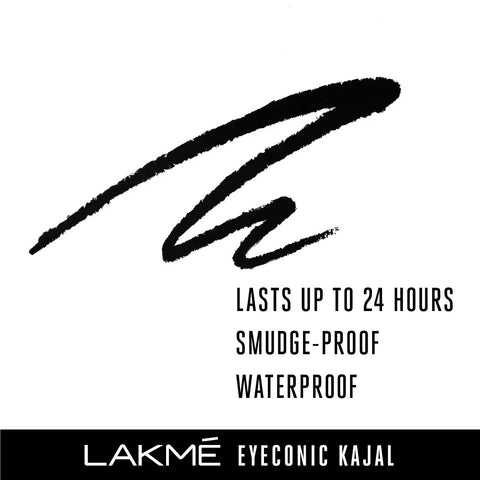 Lakme Eyeconic Kajal - Deep Black 0.35gm