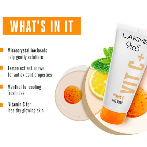 Lakmé 9to5 Vitamin C Facewash