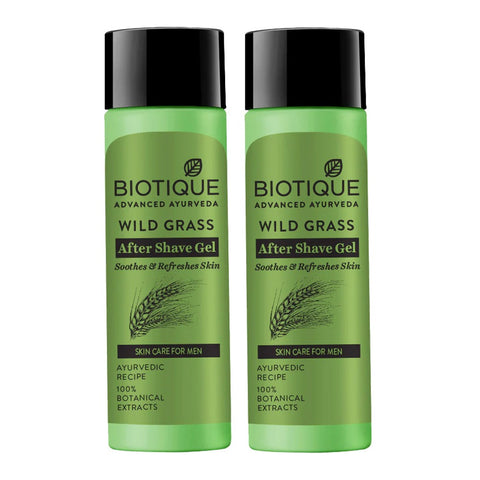 Biotique Wild Grass After Shave Gel