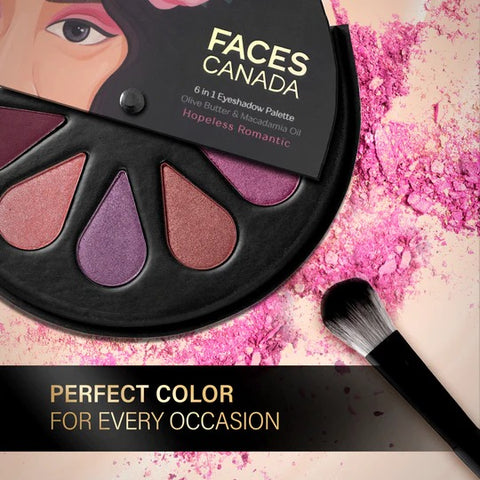 Faces Canada 6 in 1 Eyeshadow Palette