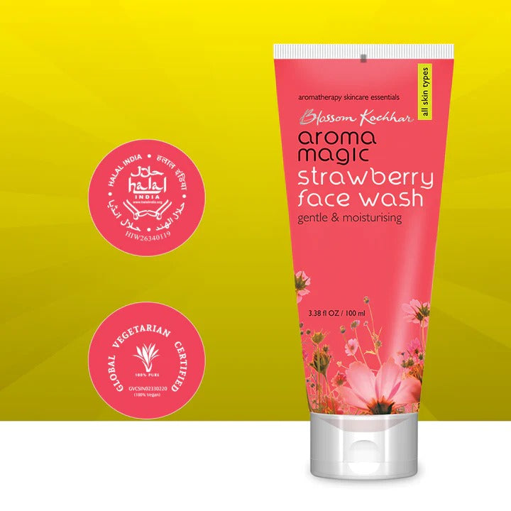 Aroma Aroma Strawberry Face Wash