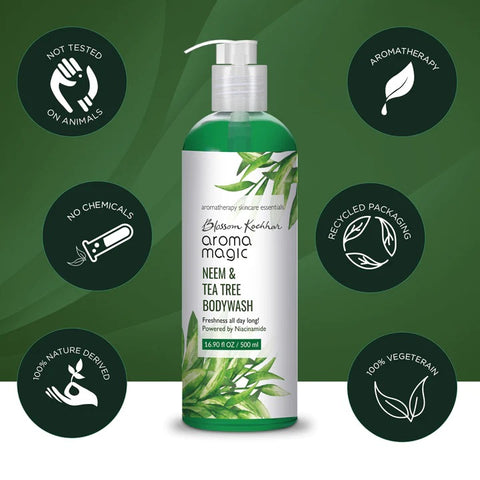 Aroma Magic Neem & Tea Tree Body Wash - Niacinamide