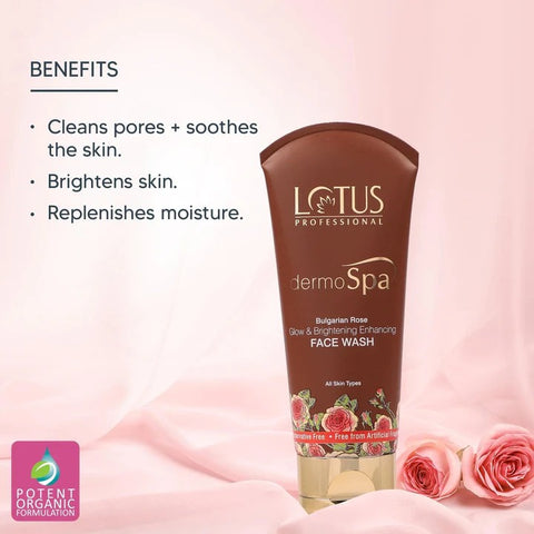 Lotus Professional DERMOSPA Bulgarian Rose Face Wash 80g