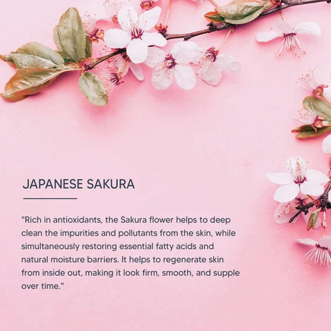 Lotus Professional DERMOSPA Japanese Sakura Face Wash 80g