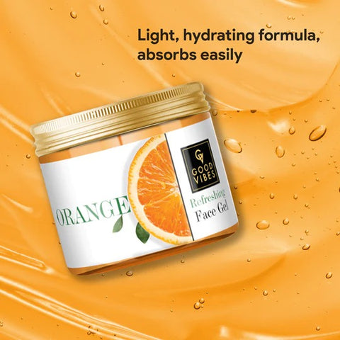 Good Vibes Orange Refreshing Face Gel