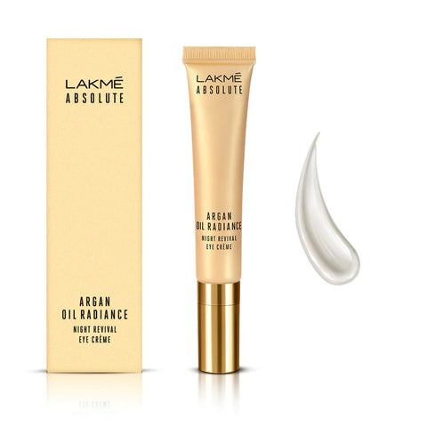 Lakmé Abs Argan Oil Radiance Night Revival Eye Crème