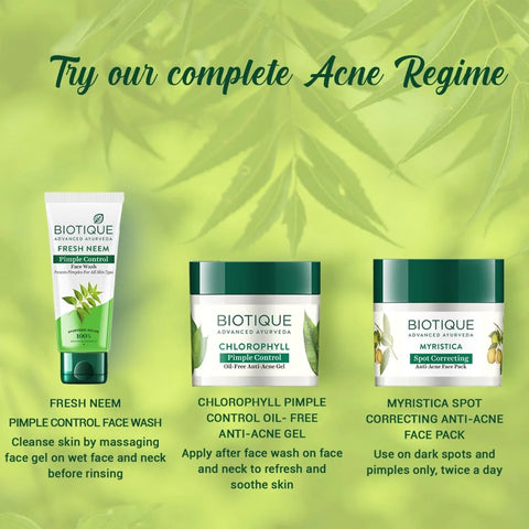 Bitique Fresh Neem Pimple Control Face Wash