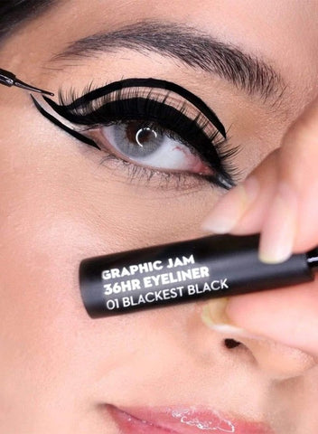 Sugar Graphic Jam 36HR Eyeliner - 01 Blackest Black