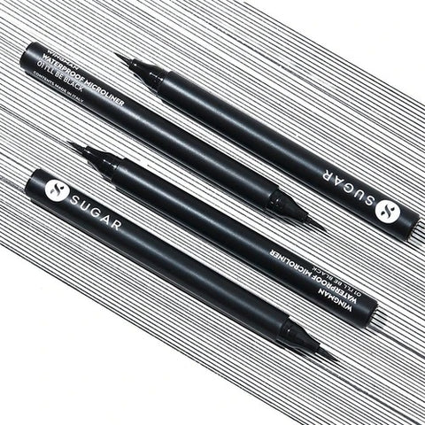 Sugar Wingman Waterproof Microliner - 01 I'll Be Black (Black)