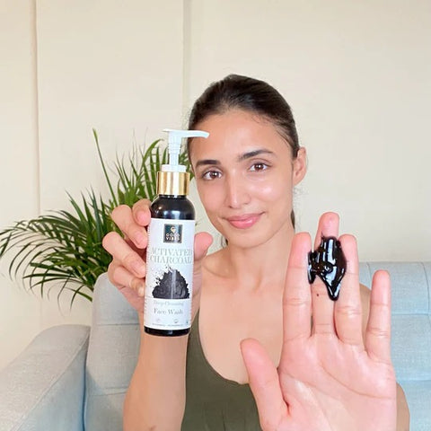 Good Vibes Activated Charcoal Deep Cleansing Face Wash