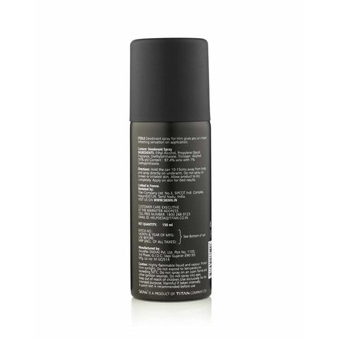 Skinn Deodorant Spray Steele For Men