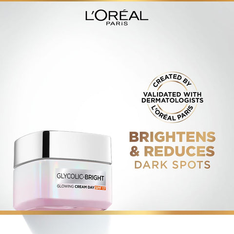 L'Oreal Paris Glycolic Bright Day Cream with SPF 17