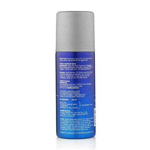 Skinn Deodorant Spray Amalfi Bleu For Men