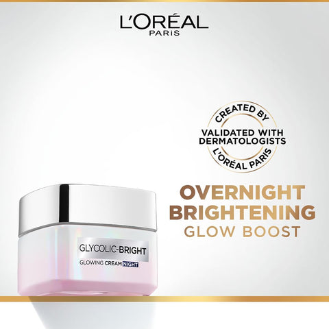 L'Oreal Paris Glycolic Bright Glowing Night Cream