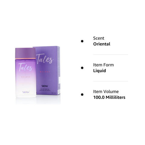 Skinn By Titan Tales Malaga Eau De Parfum For Women