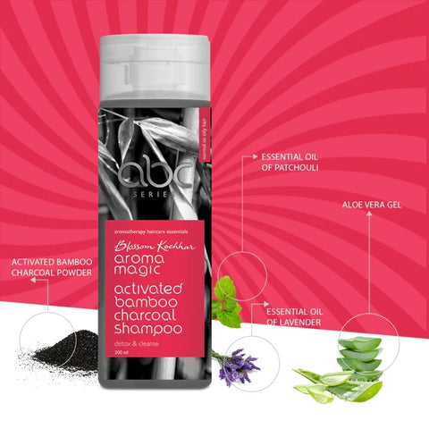 Aroma Magic Activated Bamboo Charcoal Shampoo