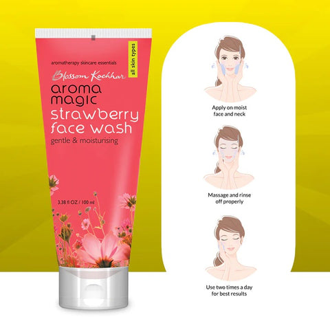 Aroma Aroma Strawberry Face Wash