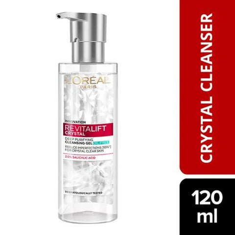 Loreal Paris Revitalift Crystal Deep Purifying Cleansing Gel