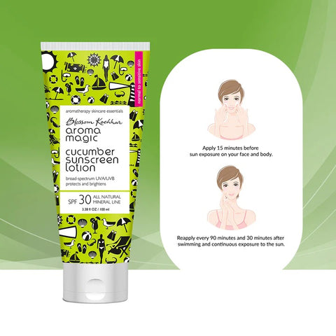 Aroma Magic Cucumber Sunscreen Lotion