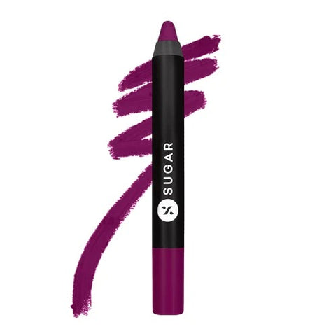 Sugar Matte As Hell Crayon Lipstick - 12 Baby Houseman (Deep Pink)