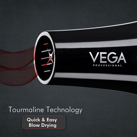 Vega Professional Pro Dry 2000-2200W Hair Dryer -Red - VPVHD-07