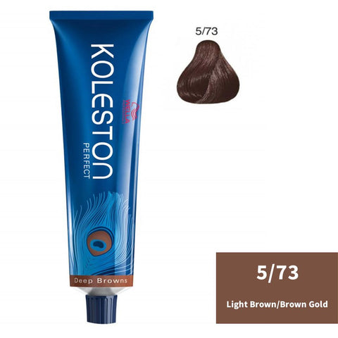 Wella Professionals Koleston Perfect Deep Browns - 5/73 Light BrownBrown Gold