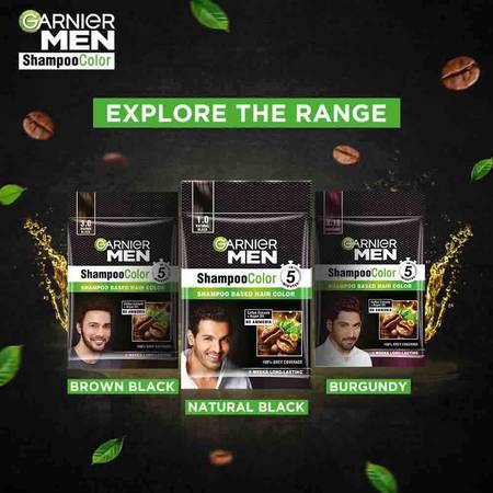 Garnier Men Shampoo Hair Color