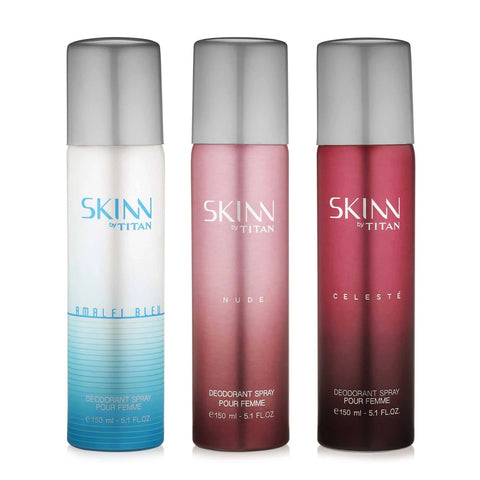 Skinn Premium Deo Bundle Pack Of 3 For Women