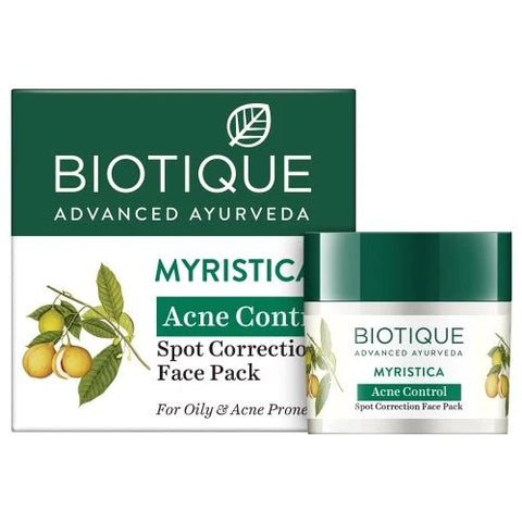 Biotique Myristica Acne Control Spot Correction Face Pack