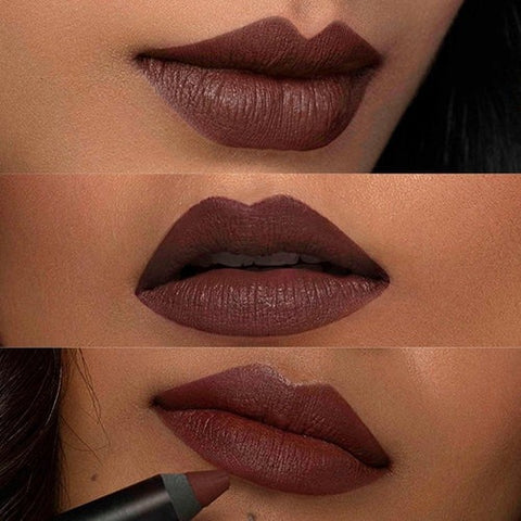 Sugar Matte As Hell Crayon Lipstick - 26 Vianne Rocher (Deep Chocolate Brown)