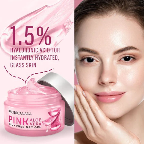 Faces Canada Pink Aloe Vera Oil-Free Day Gel