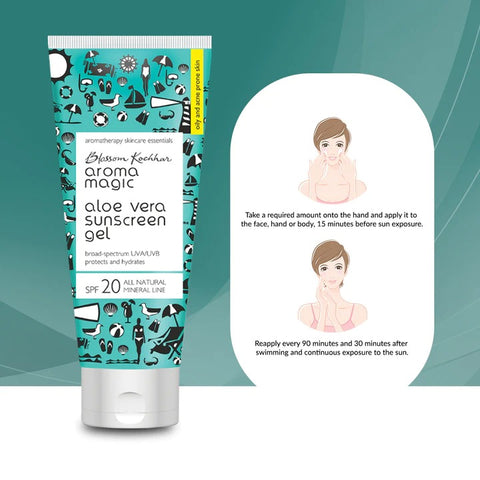 Aroma Magic Aloe Vera Sunscreen Gel