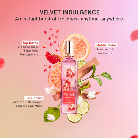 Skinn Titan Body Mist Velvet Indulgence