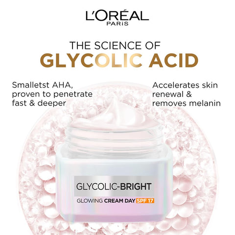 L'Oreal Paris Glycolic Bright Day Cream with SPF 17