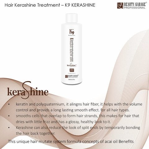 Beauty Garage K9 Kerashine Hair Treatment