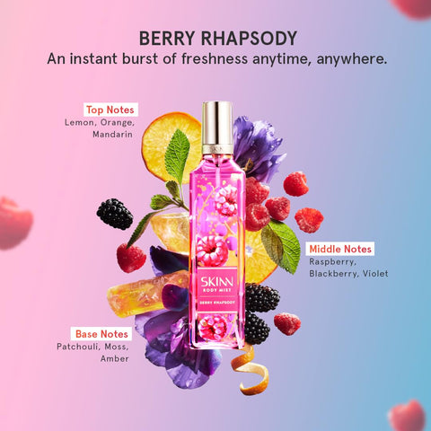 Skinn Titan Body Mist Berry Rhapsody