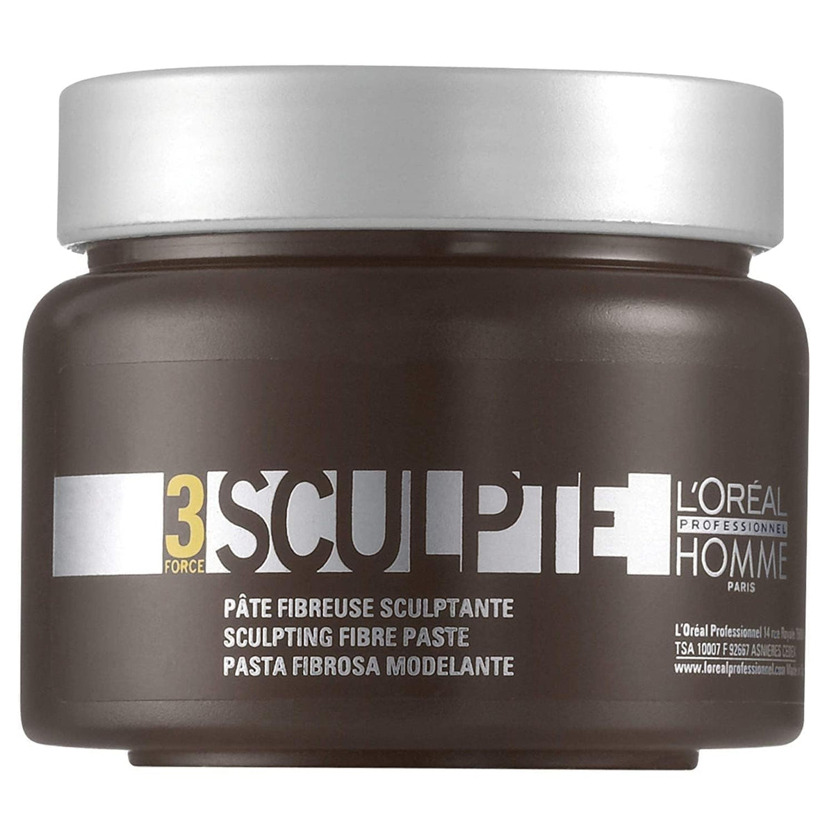 L'Oreal Paris Homme Force 3 Sculpte Sculpting Fibre Paste