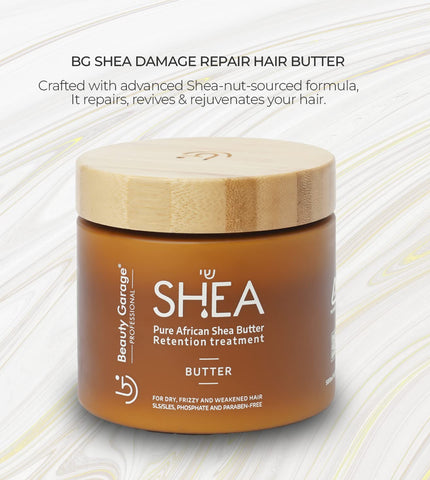 Beauty Garage Pure African Shea Retention Treatment Hair Mask