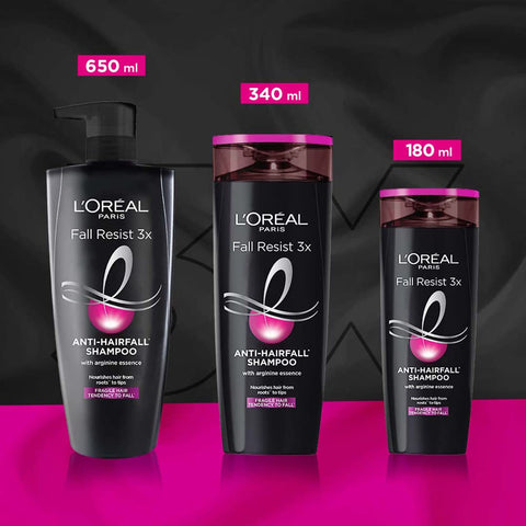 L'oreal Paris Shampoo Hair Fall Resist 3x