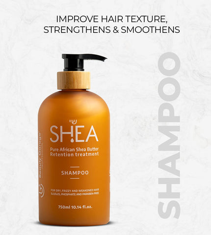 Beauty Garage Pure African Shea Butter Retention Treatment Shampoo