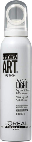 L'Oréal Paris Professional Tecni Art Pure Ring Light Shine Top Coat Hair Spray