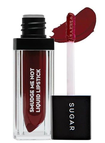 Sugar Smudge Me Not Liquid Lipstick - 01 Brazen Raisin (Burgundy)